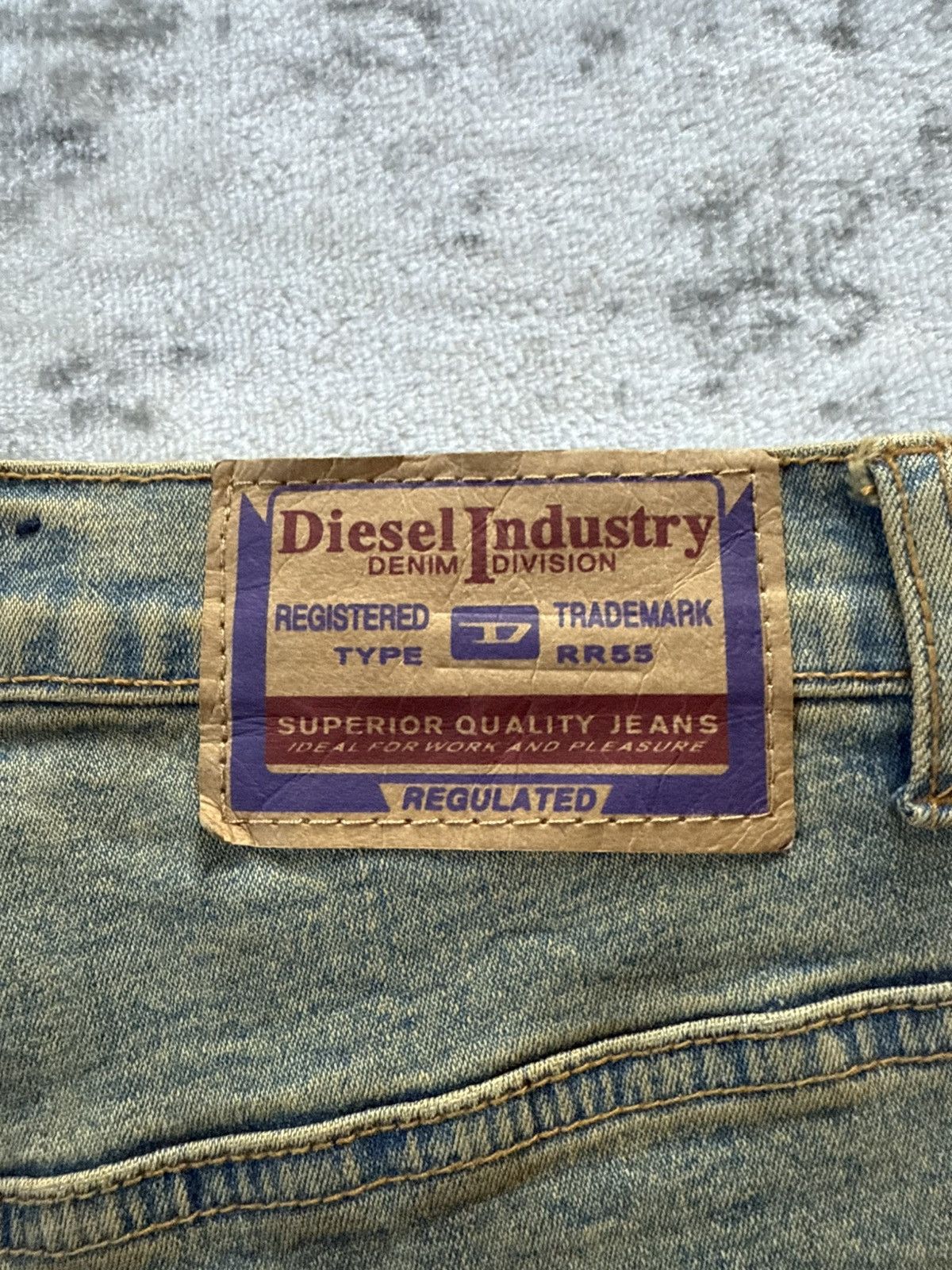 Diesel 2000s Diesel Mud Wash Flared Jeans Rare Size US 27 - 16 Thumbnail