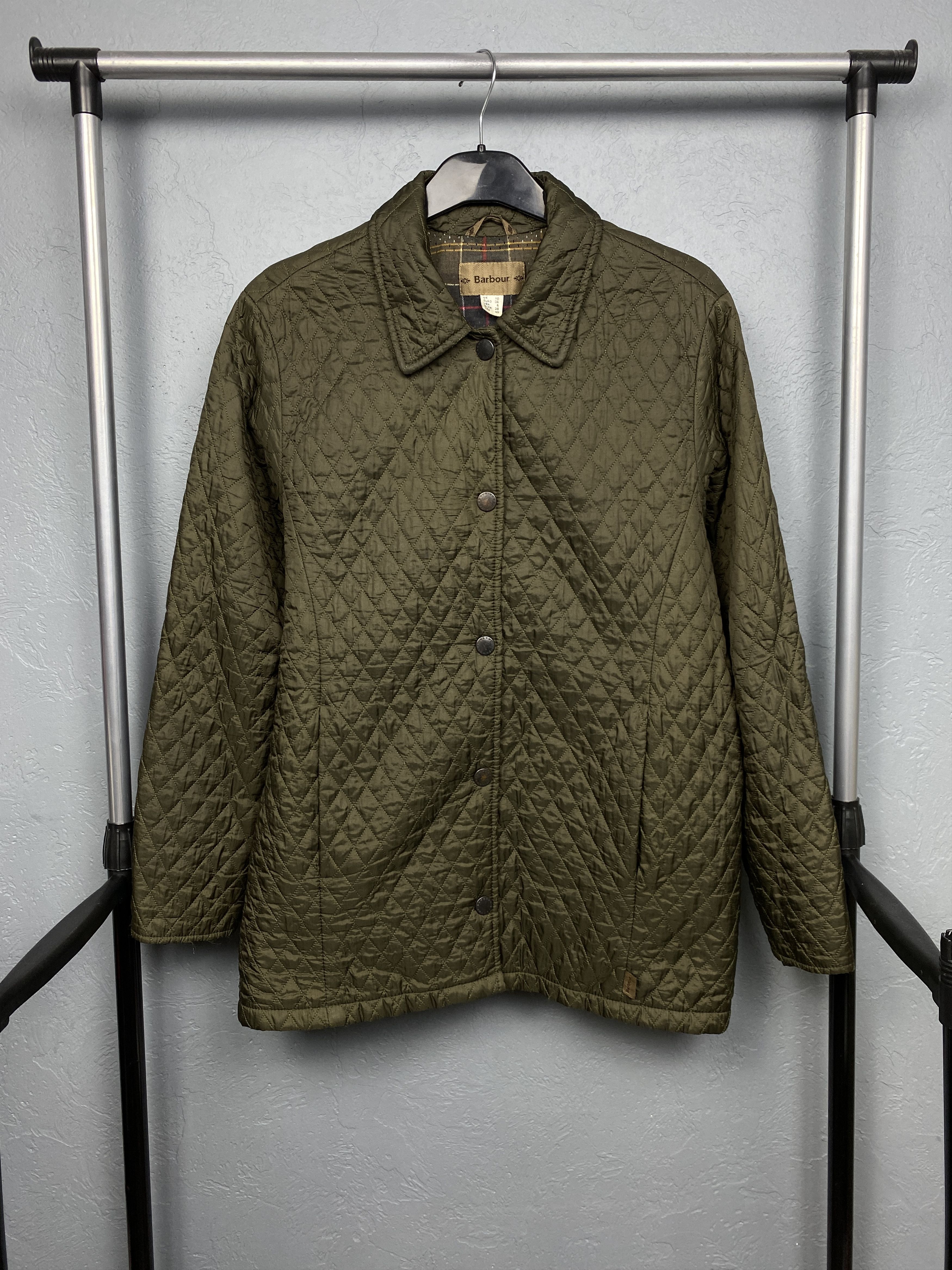 Barbour Barbour Vintage Womens Tailored Quilted Jacket Size M / US 6-8 / IT 42-44 - 1 Thumbnail