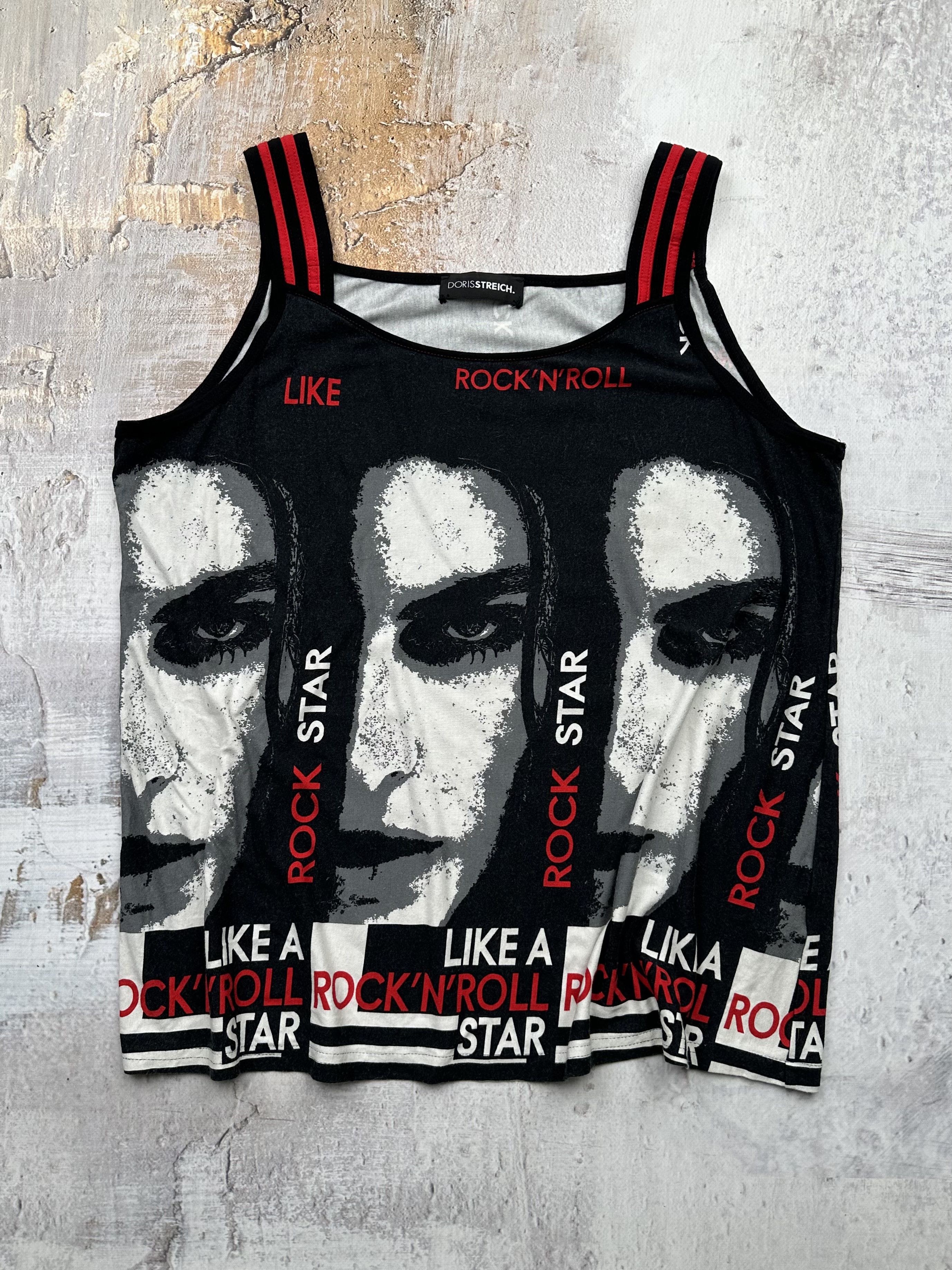 image of Avant Garde x Vintage Printed Tank Top, Men's (Size Small)