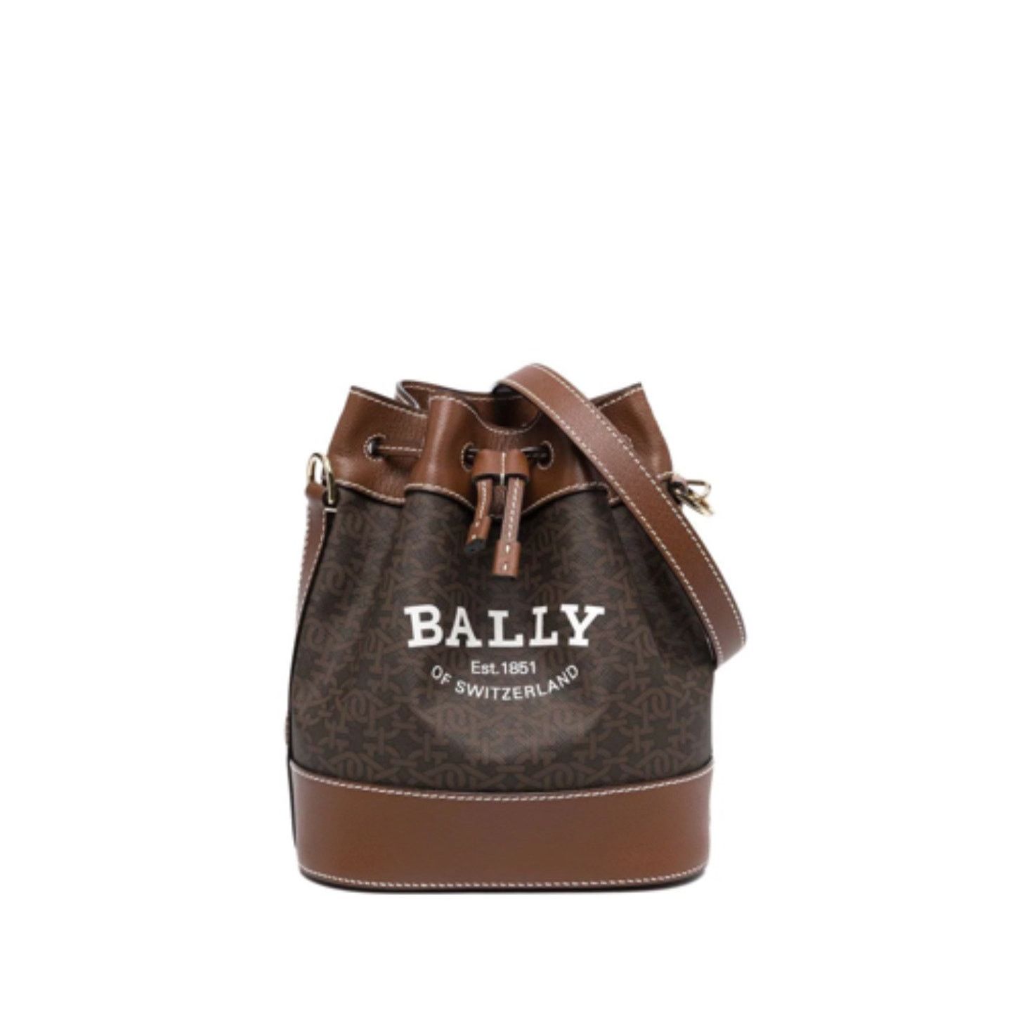 Bally NWT Bally Cleoh Bucket Monogram Logo Medium Bucket Bag Size ONE SIZE - 1 Thumbnail