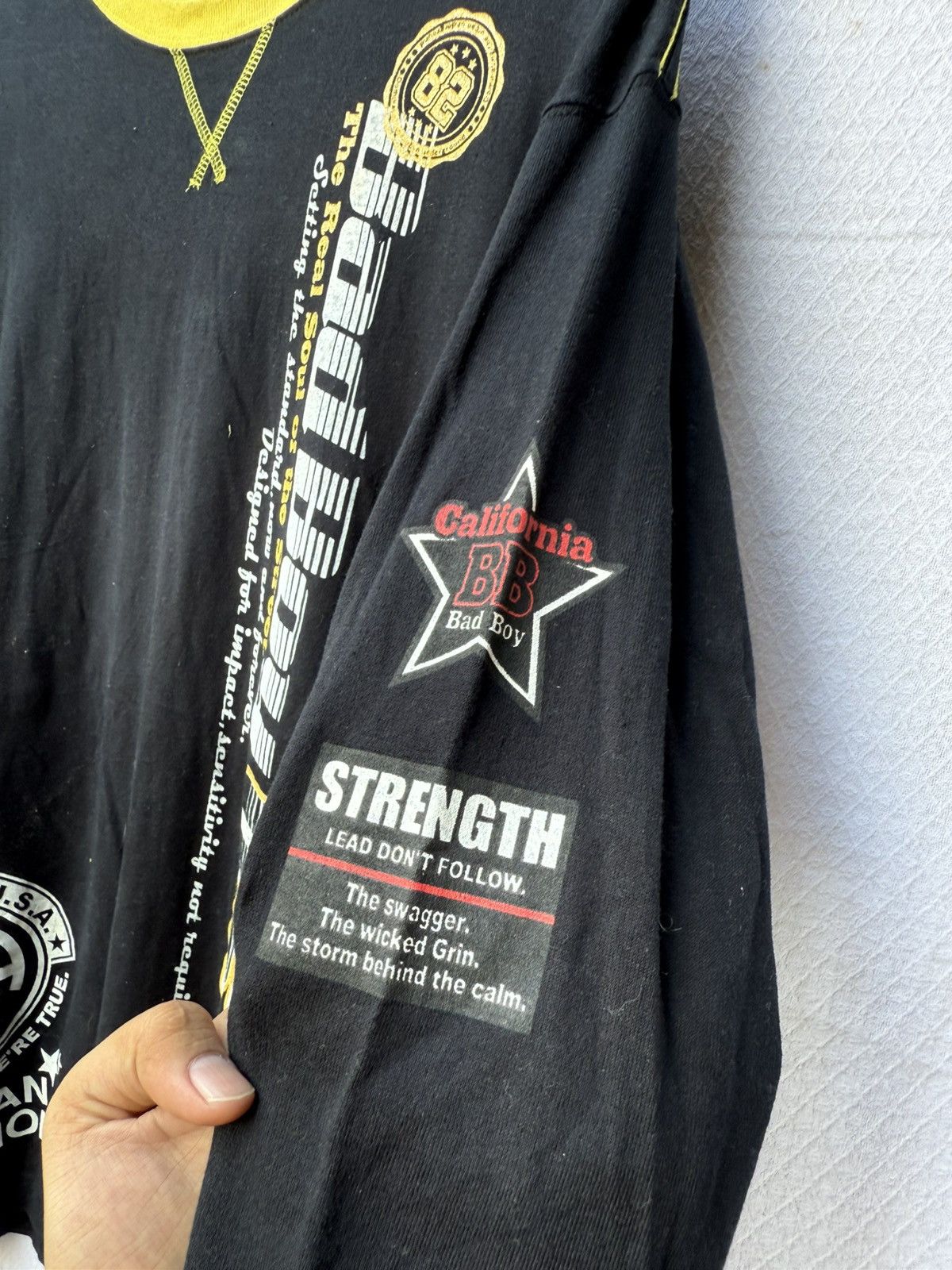Hysteric Glamour Badboy Japanese Gothic Vkei Style Longsleeve Size US XL / EU 56 / 4 - 6 Thumbnail