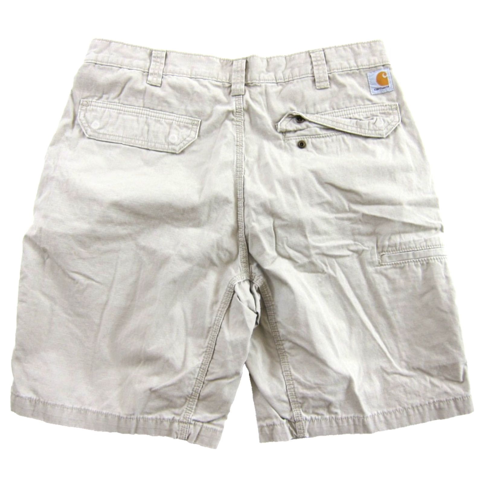Carhartt Carhartt 100% Cotton Canvas Beige Relaxed Fit Cargo Shorts Men 36 Size US 36 / EU 52 - 2 Thumbnail