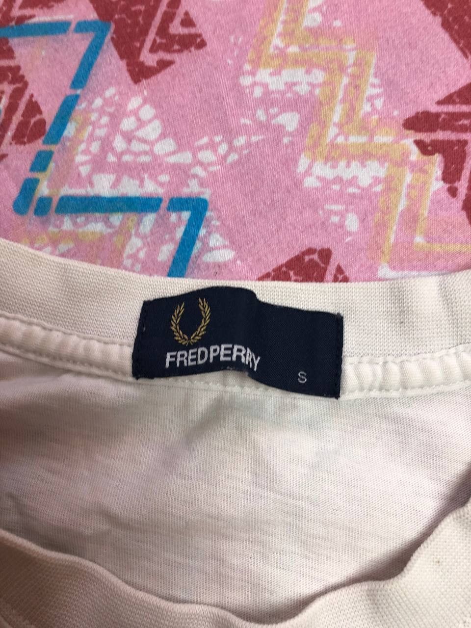 Fred Perry × Vintage Vintage Fred Perry Sportswear Big Logo T-Shirt Tee Size US S / EU 44-46 / 1 - 2 Thumbnail