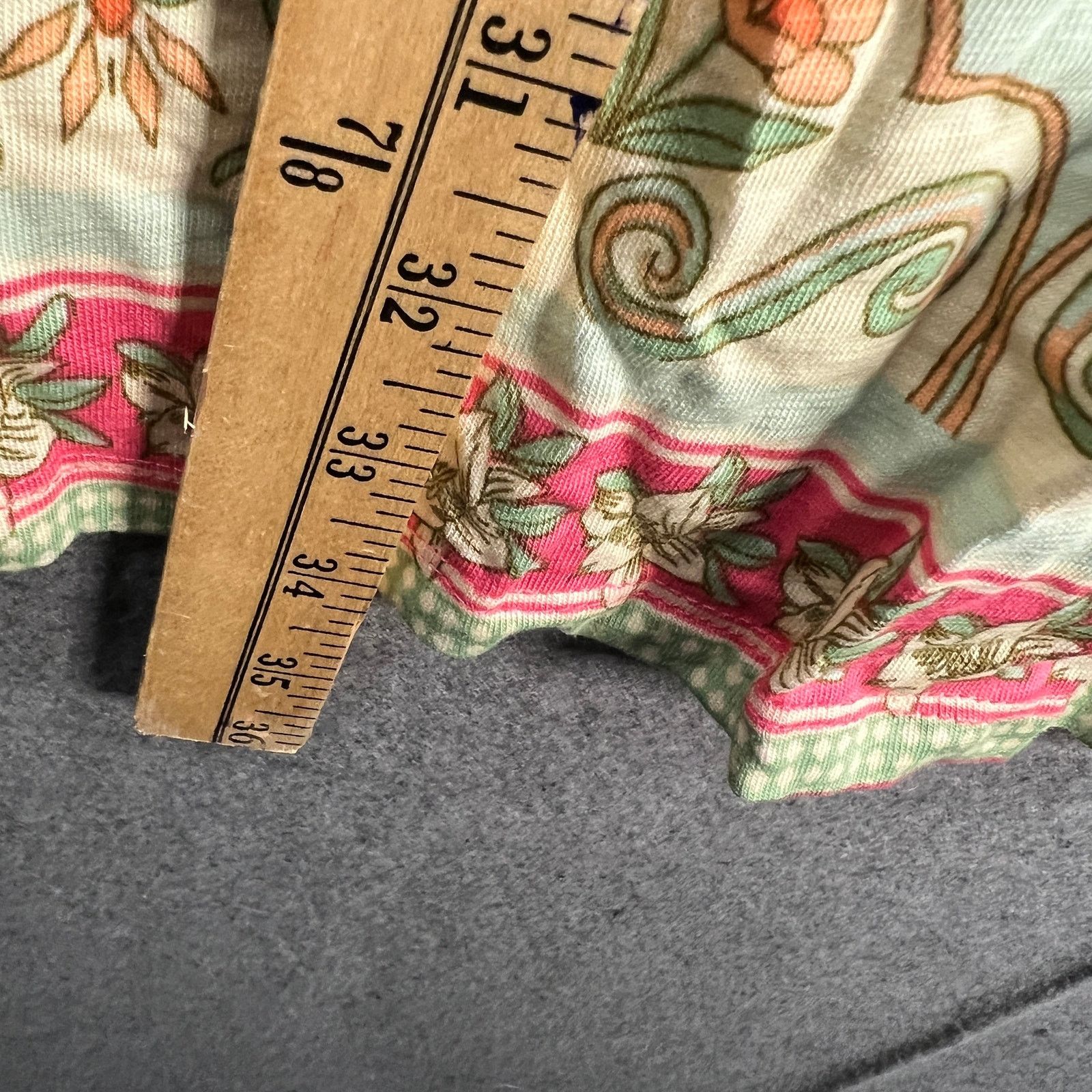 Other Belle by Kim Gravel Slub Knit Don't Be Koi Printed Duster Size XXS / US 00 / IT 34 - 4 Thumbnail