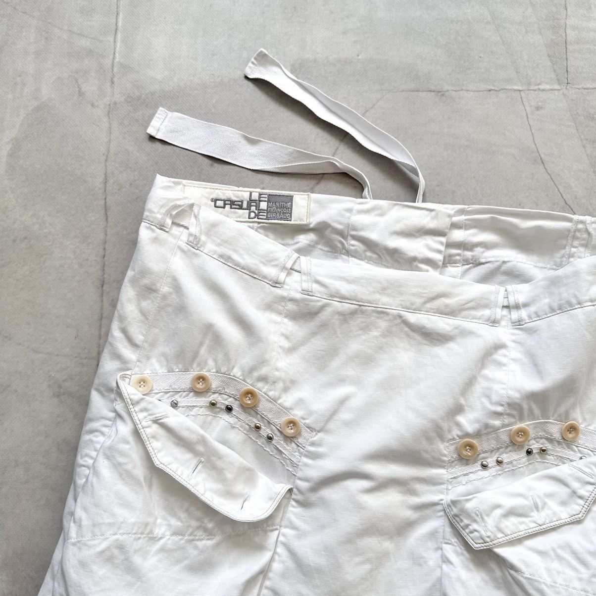 Cop Copine × Marithe + Francois Girbaud × Sarah Pacini RARE Marithe Francois Girbaud Le Casual Vintage Midi Skirt Size 32" / US 10 / IT 46 - 1 Thumbnail