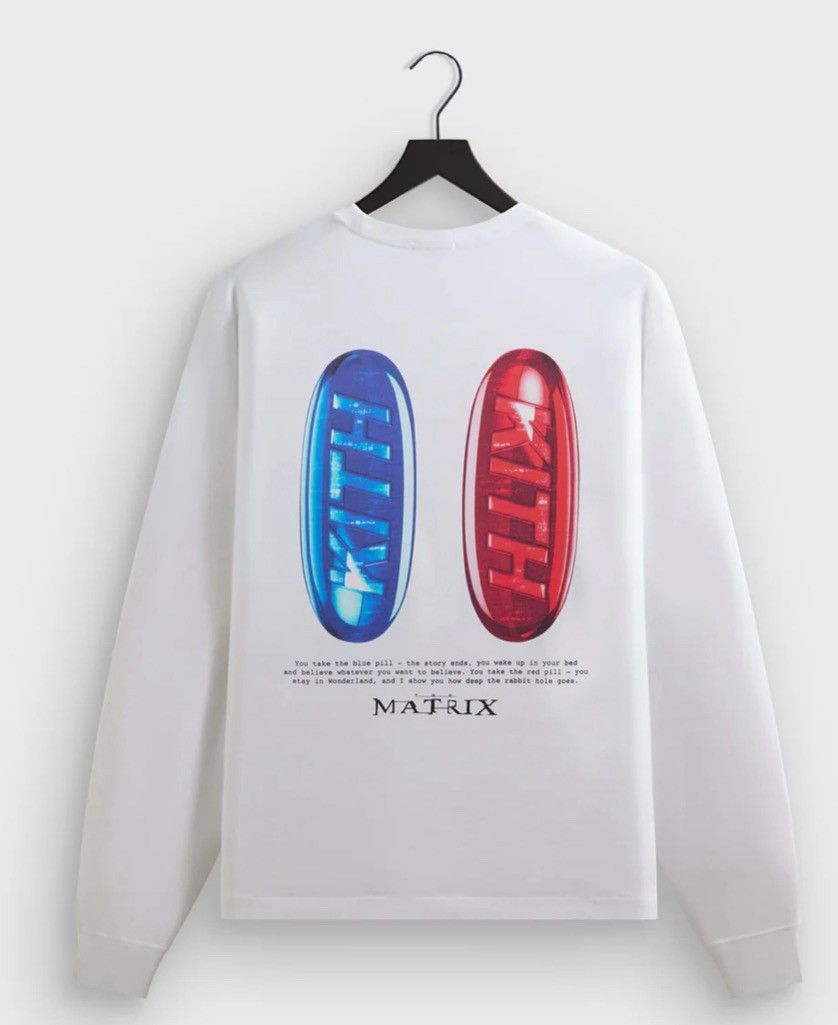 Kith Kith for the matrix blue pill red pill long sleeve Size US XL / EU 56 / 4 - 1 Thumbnail