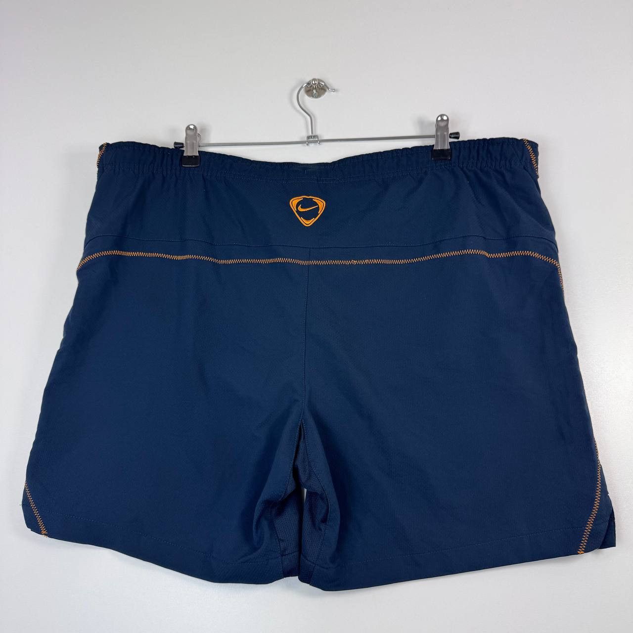 Nike Nike Swim Shorts Navy Blue Orange Vintage Athletic Beach L Size US 30 / EU 46 - 7 Thumbnail