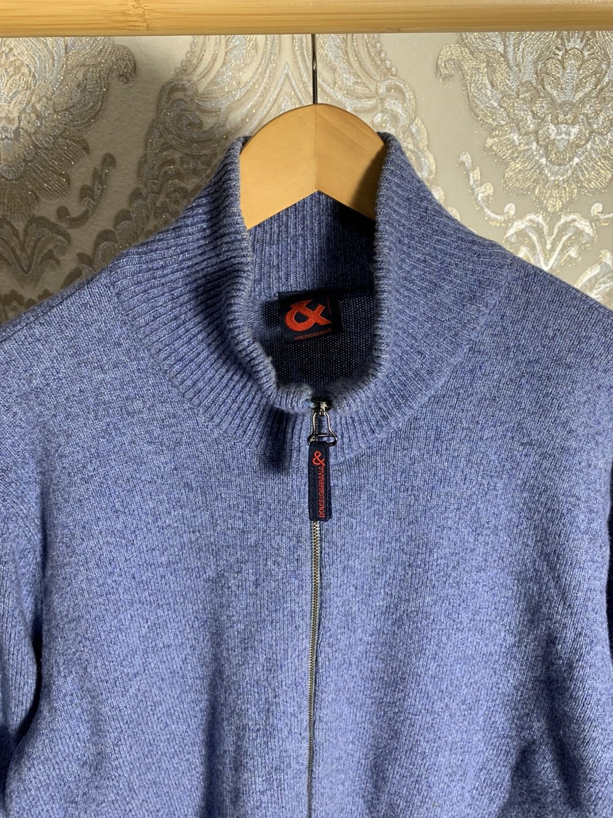 Dolce & Gabbana VINTAGE DOLCE & GABBANA ITALIAN DESIGNER SWEATER ZIP JACKET Size US L / EU 52-54 / 3 - 2 Thumbnail