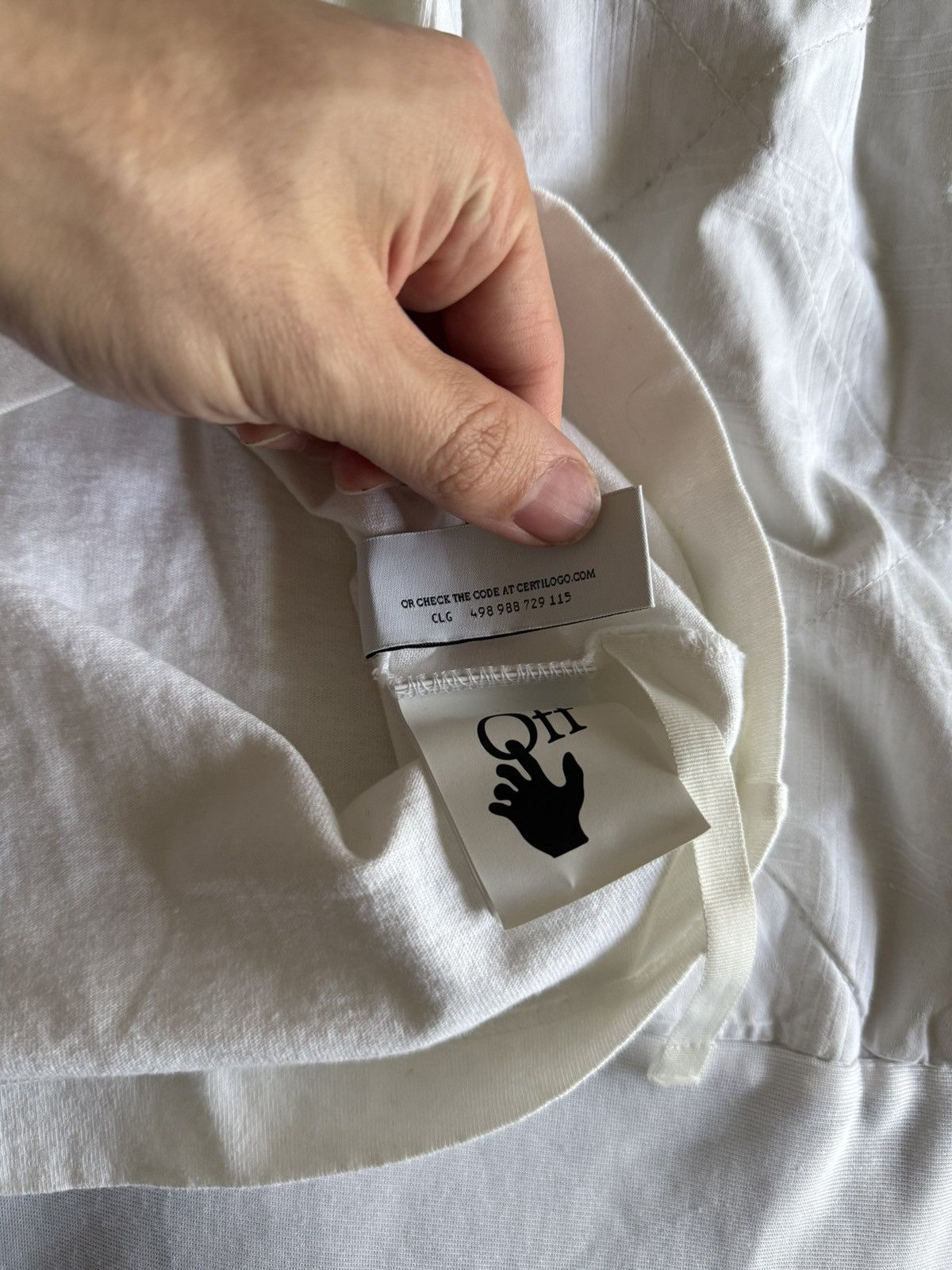 Off-White Off white Caravaggio Boy T shirt Size US S / EU 44-46 / 1 - 5 Thumbnail