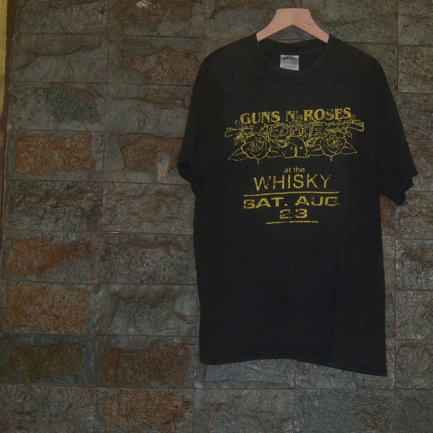 Band Tees × Vintage Y2k Guns N Roses At The Whisky Sat Aug 23 Size US M / EU 48-50 / 2 - 2 Thumbnail