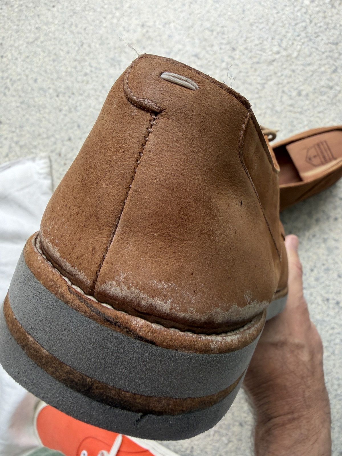 Maison Margiela Maison Martin Margiela 22 Distressed Suede Derby Size 45 Size US 12 / EU 45 - 3 Thumbnail