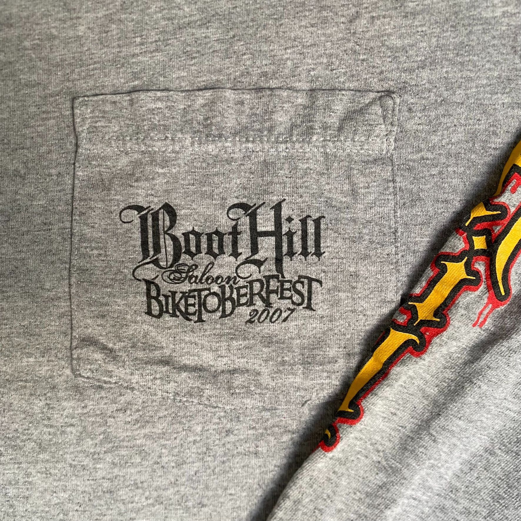 Vintage Vintage Y2K Boot Hill Saloon Shirt Motorcycle Biker Punk Tee Size US M / EU 48-50 / 2 - 7 Thumbnail