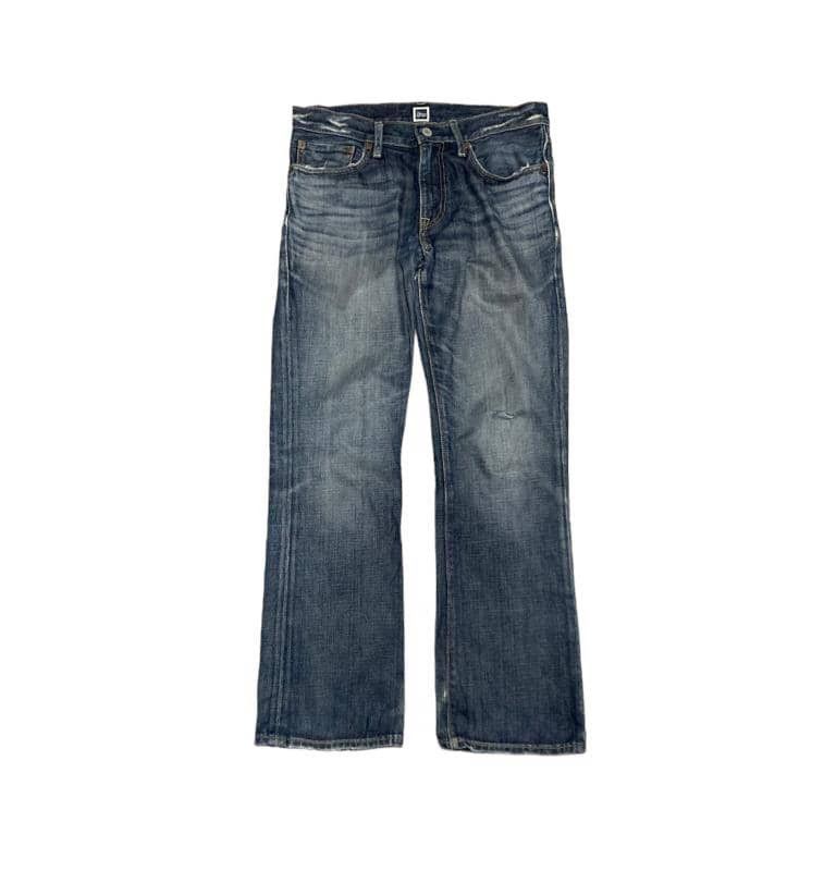 image of Archival Clothing x Vintage 90's Gap Flare Bootcut Jeans in Blue Denim, Men's (Size 30)