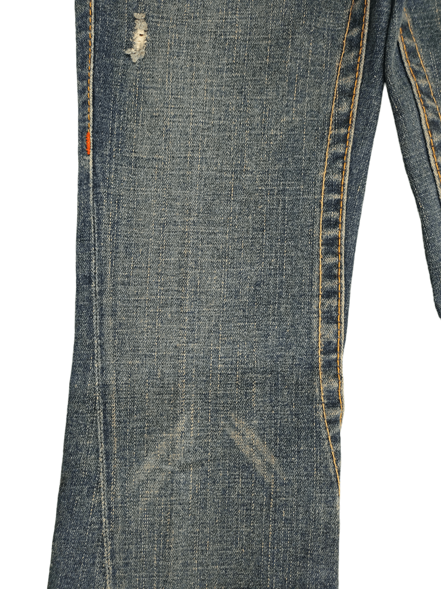True Religion Flare Jeans True Religon Distress Faded Low Rise Boot Cut Size US 26 / EU 42 - 16 Thumbnail