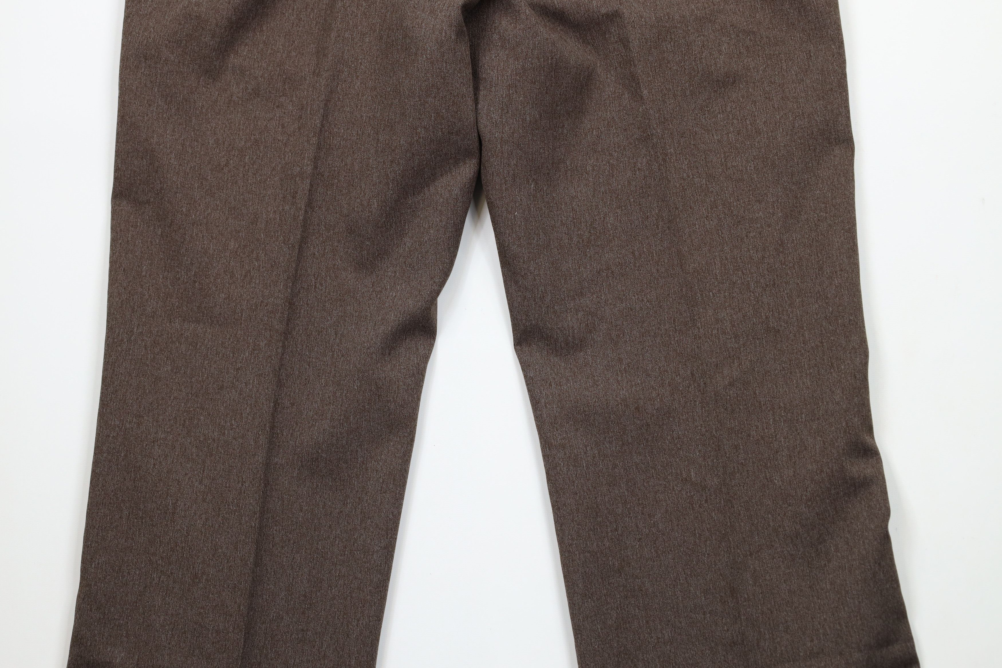 Levi's × Vintage Vintage 70s 80s Levis Flared Wide Leg Chino Pants Brown USA Size US 36 / EU 52 - 13 Thumbnail