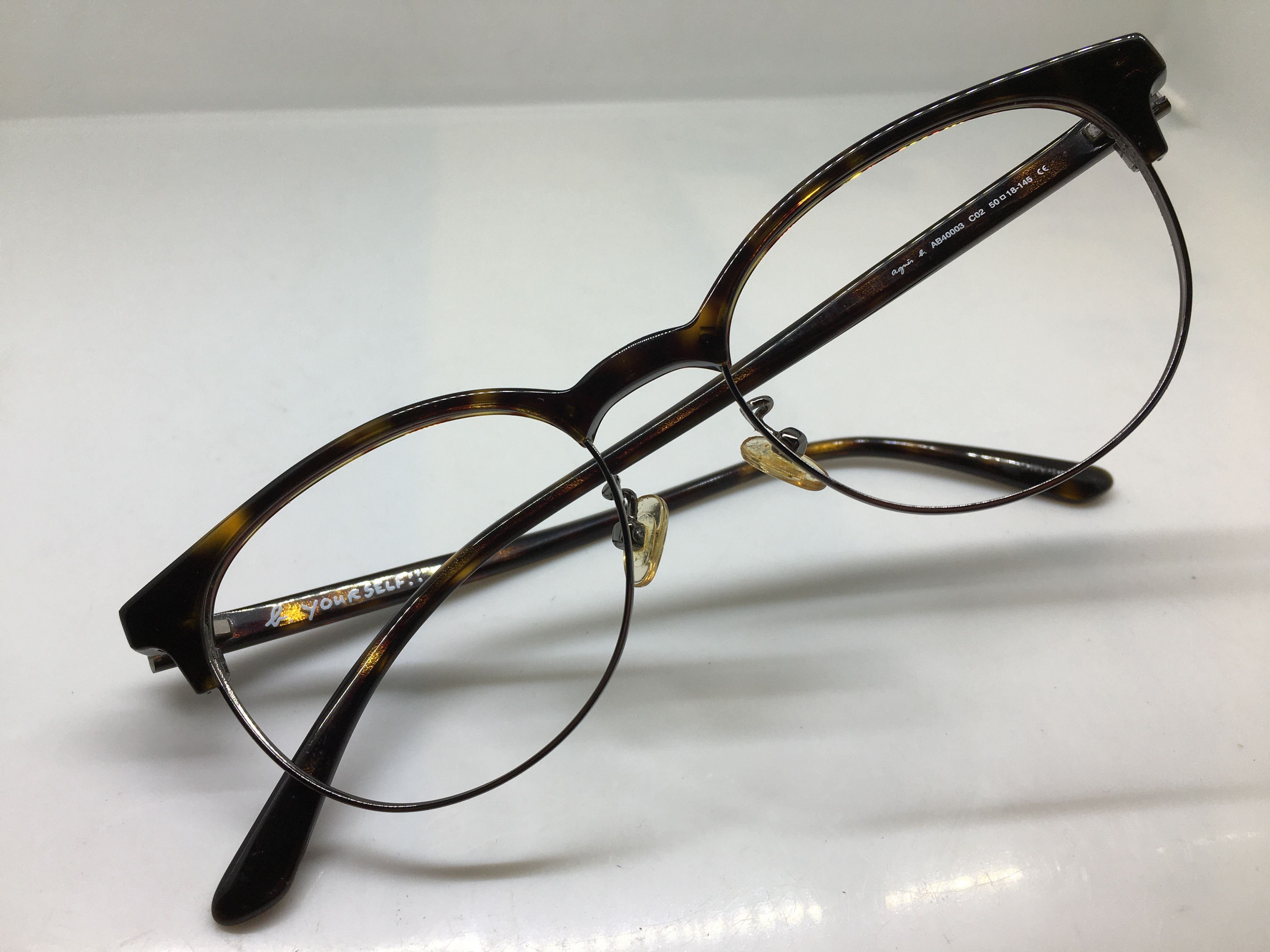 Other Again Tortoise Silver WARHOL Eyeglasses Frame Size ONE SIZE - 5 Thumbnail