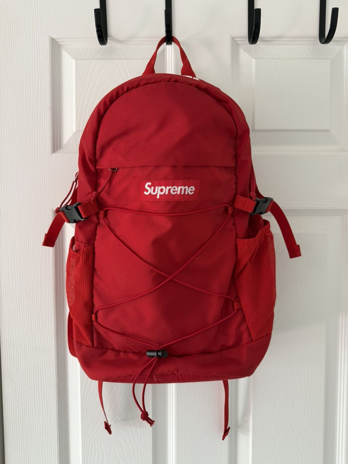 Supreme Supreme 16SS Tonal Backpack Red Logo Size ONE SIZE - 3 Thumbnail
