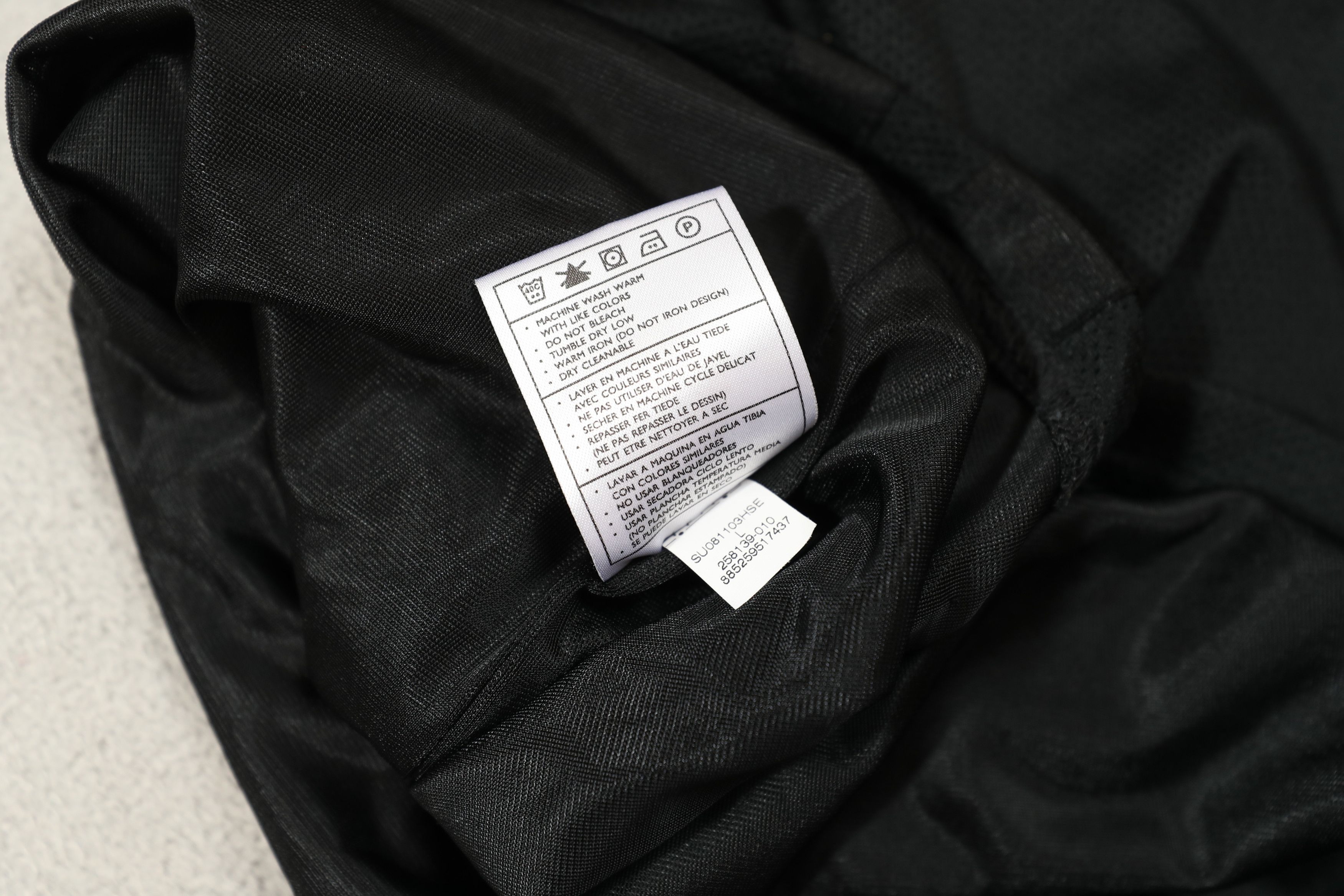 Nike Nike Black Athletic Polyester Shirt (L) Size US L / EU 52-54 / 3 - 14 Thumbnail