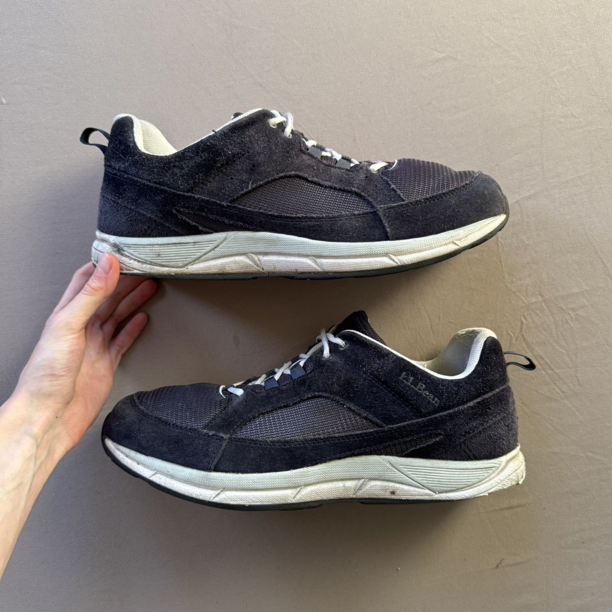 L.L. Bean L.L. Bean Suede Mesh Comfort Fitness Walking Sneakers Size US 11.5 / EU 44-45 - 1 Thumbnail