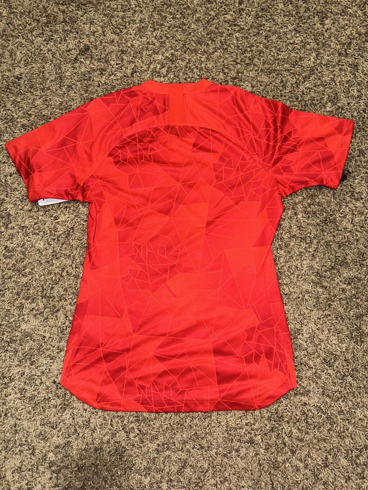 Nike Nike Women’s Canada 2020 Stadium Home Red Jersey Size S / US 4 / IT 40 - 2 Thumbnail