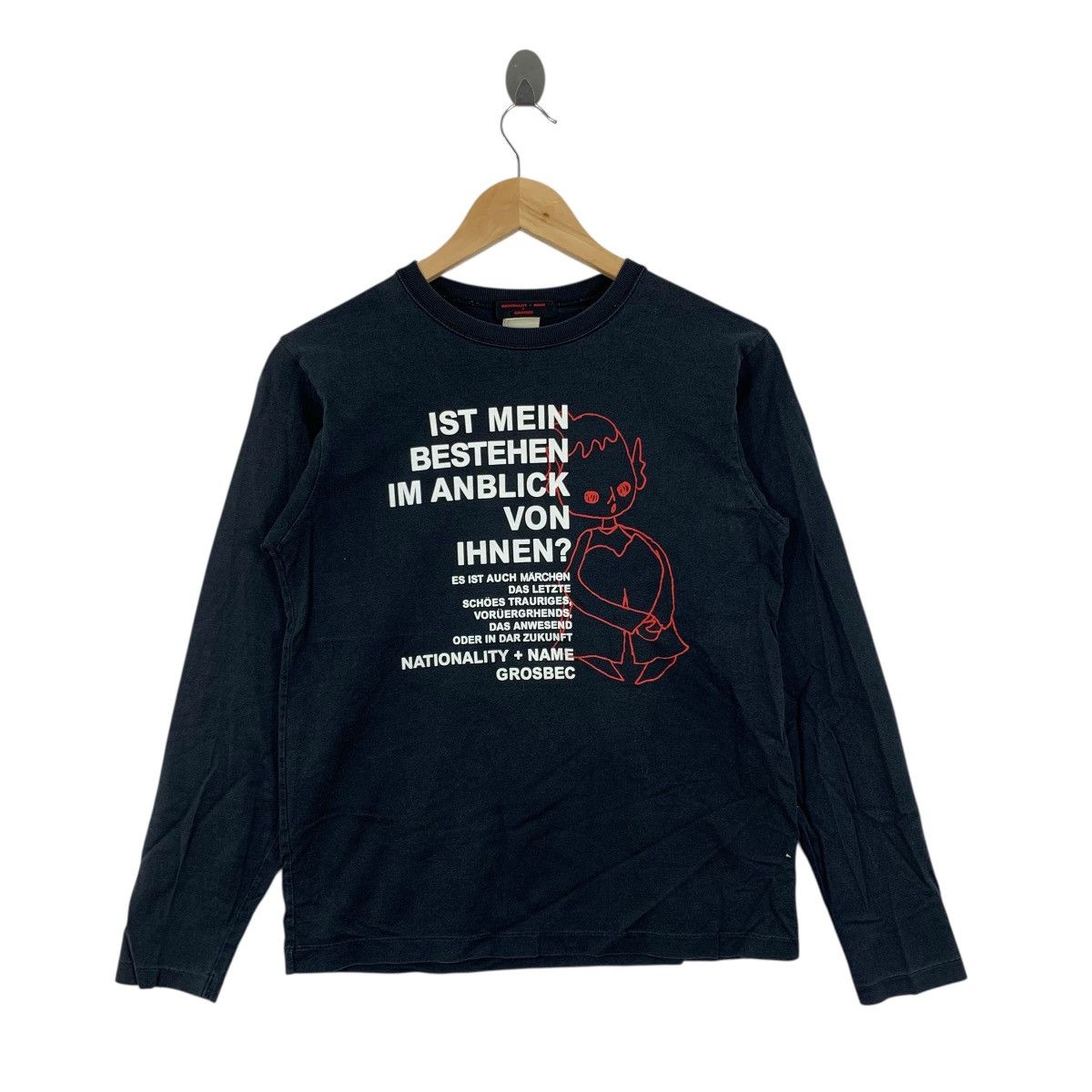 Japanese Brand NATIONALITY + NAME = GROSBEC Japanese Brand Tshirt Size US S / EU 44-46 / 1 - 1 Thumbnail