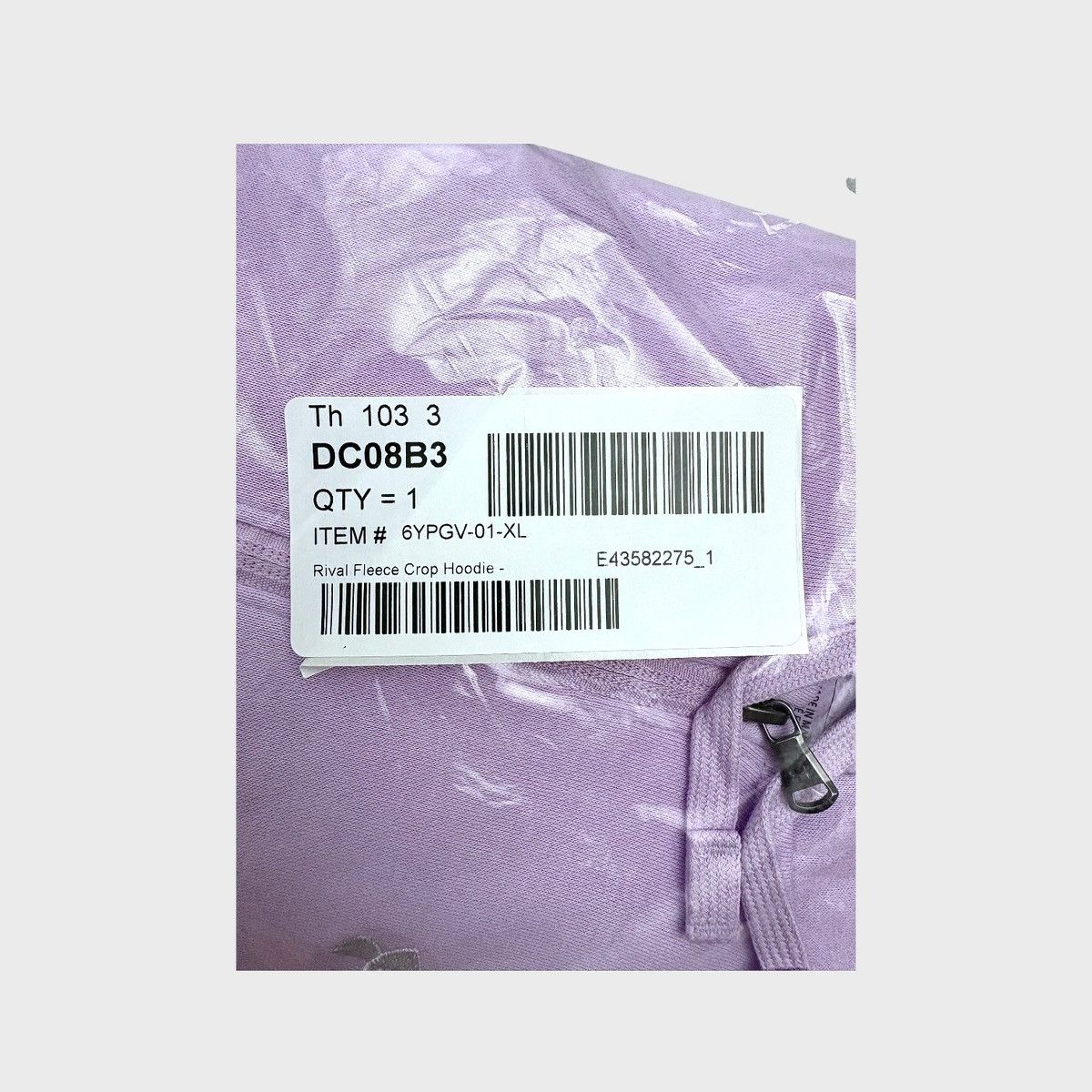 Under Armour Under Armour Lavender Women’s Rival Fleece Crop Hoodie Sz XL Size XL / US 12-14 / IT 48-50 - 9 Thumbnail