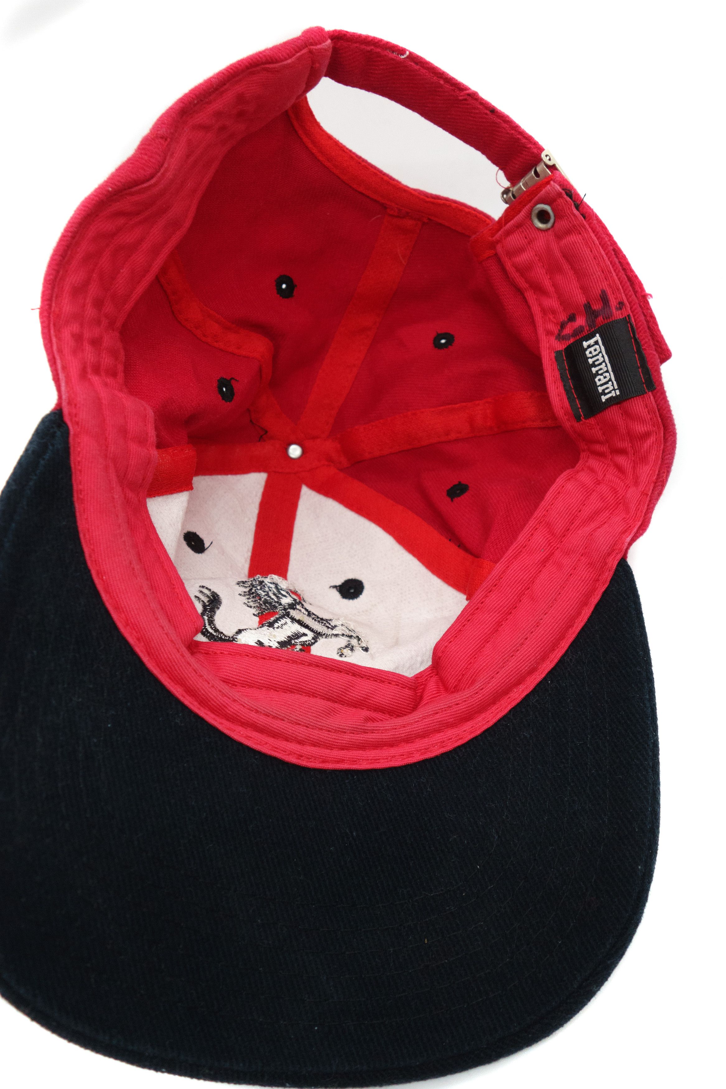 Ferrari 90S Big Logo Embroidered Cap Size ONE SIZE - 4 Thumbnail