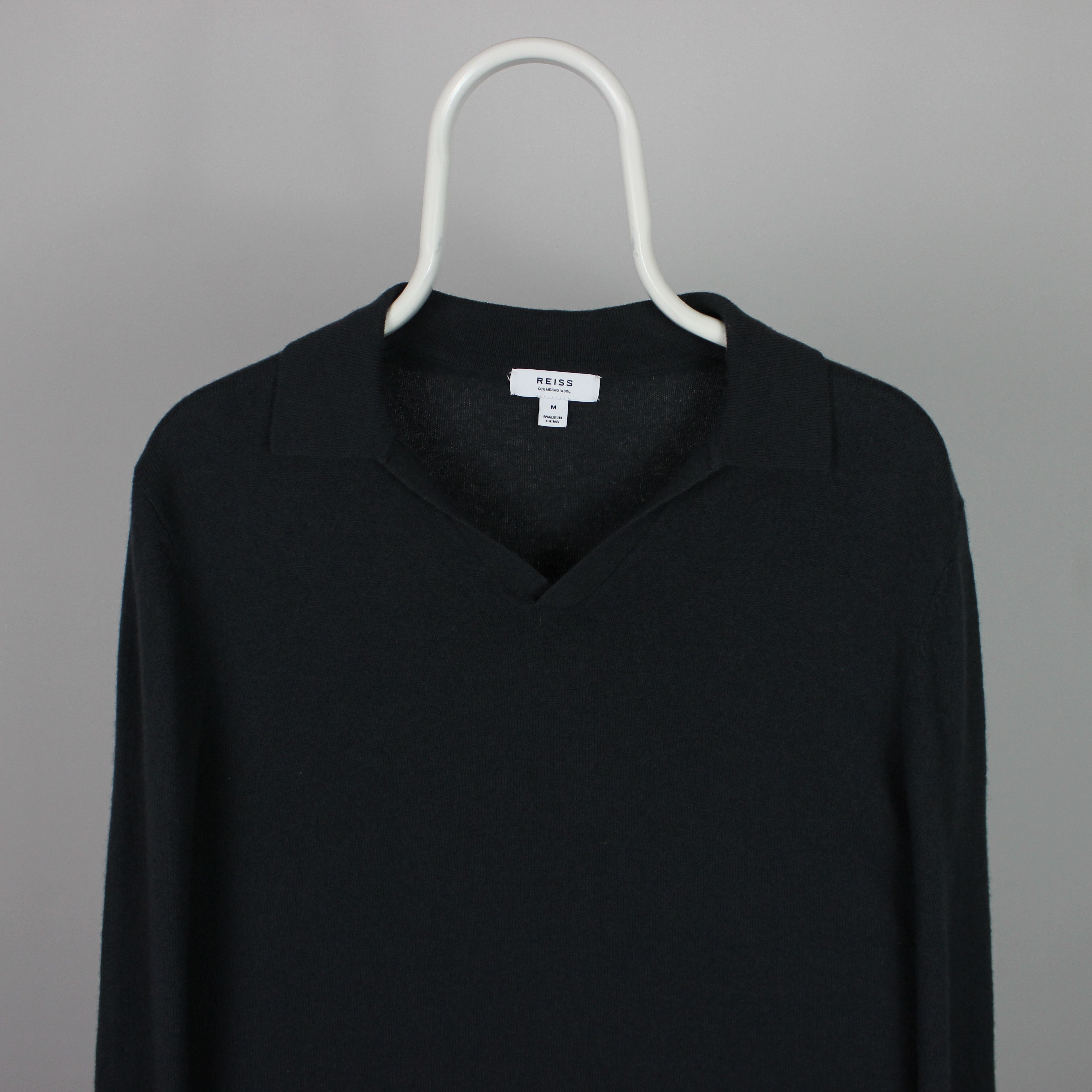 Reiss Reiss Swifts jumper sweater merino wool M gray graphite Size US M / EU 48-50 / 2 - 9 Thumbnail