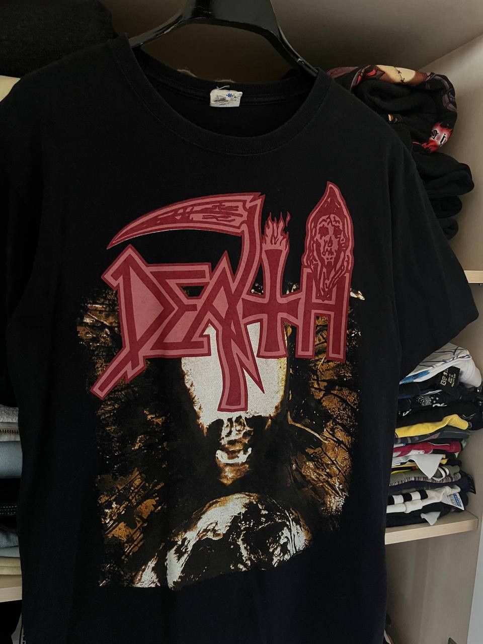Band Tees Rare Vintage 00s Y2K Death Human Metal Band Tee Size US M / EU 48-50 / 2 - 3 Thumbnail