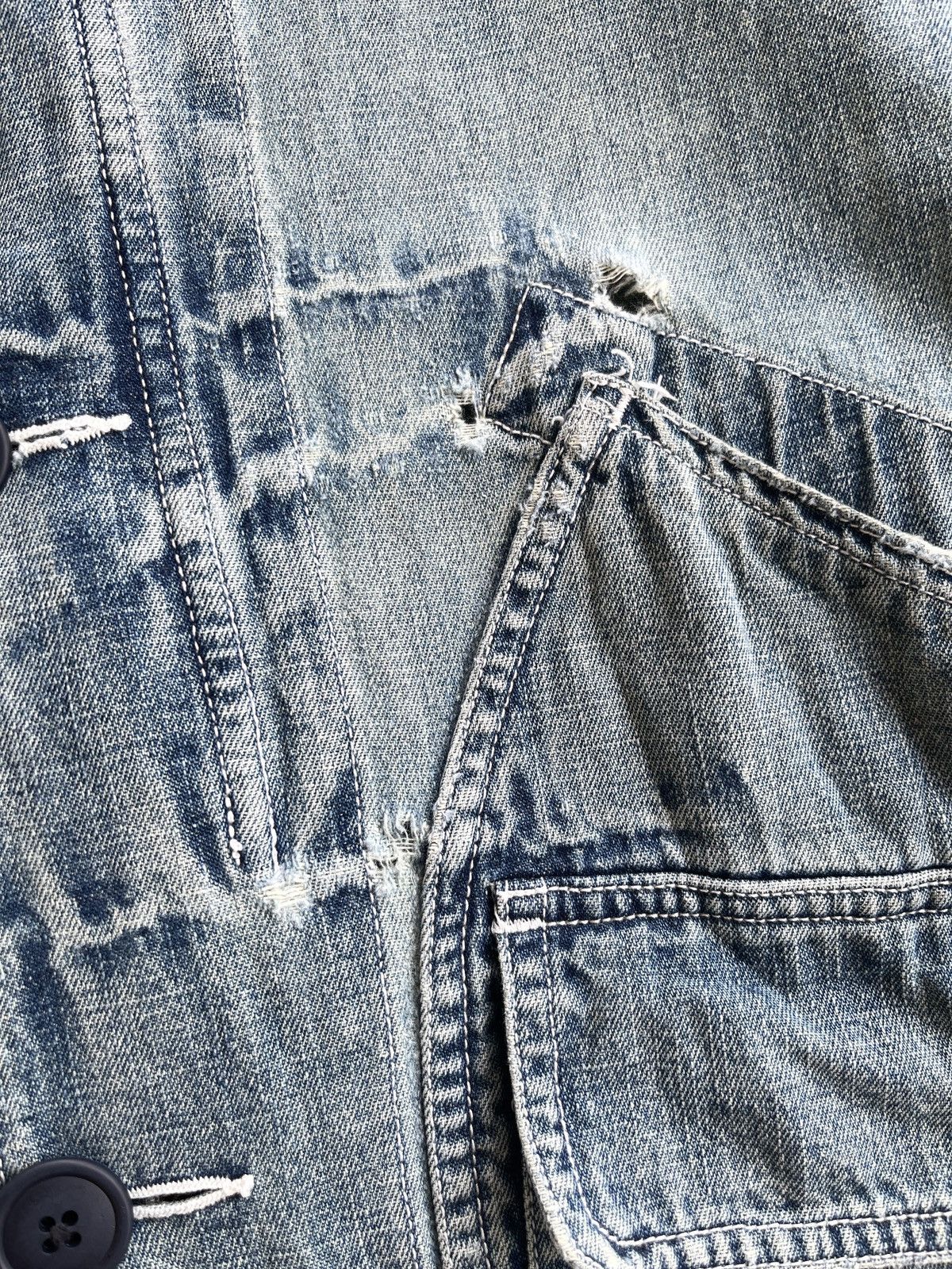 Avirex Vintage Avirex Chore Denim Jacket Size US L / EU 52-54 / 3 - 15 Thumbnail