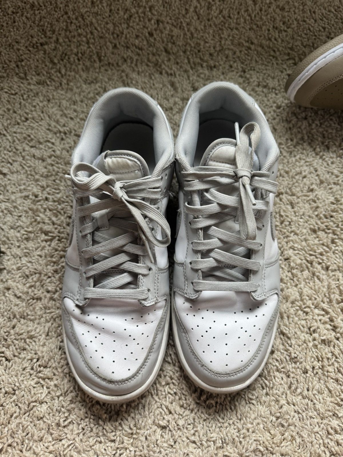 Nike Dunk Low Grey Fog Size US 8.5 / EU 41-42 - 4 Thumbnail