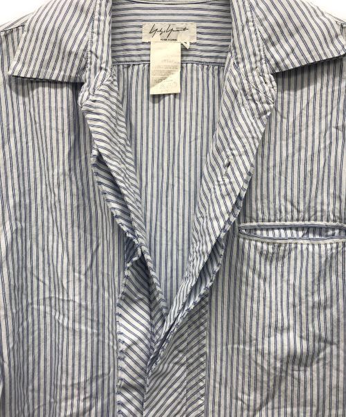 Yohji Yamamoto Yohji Yamamoto pour homme striped shirt Size US L / EU 52-54 / 3 - 4 Thumbnail