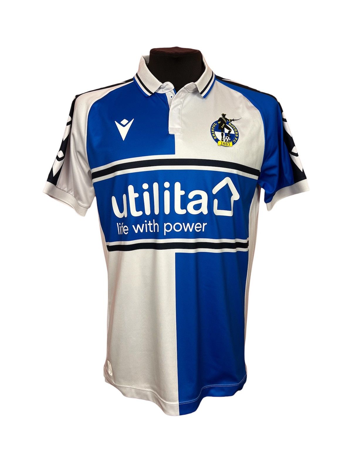 Macron × Other bristol rovers fc macron footbal soccer jersey shirt polo Size US L / EU 52-54 / 3 - 1 Thumbnail