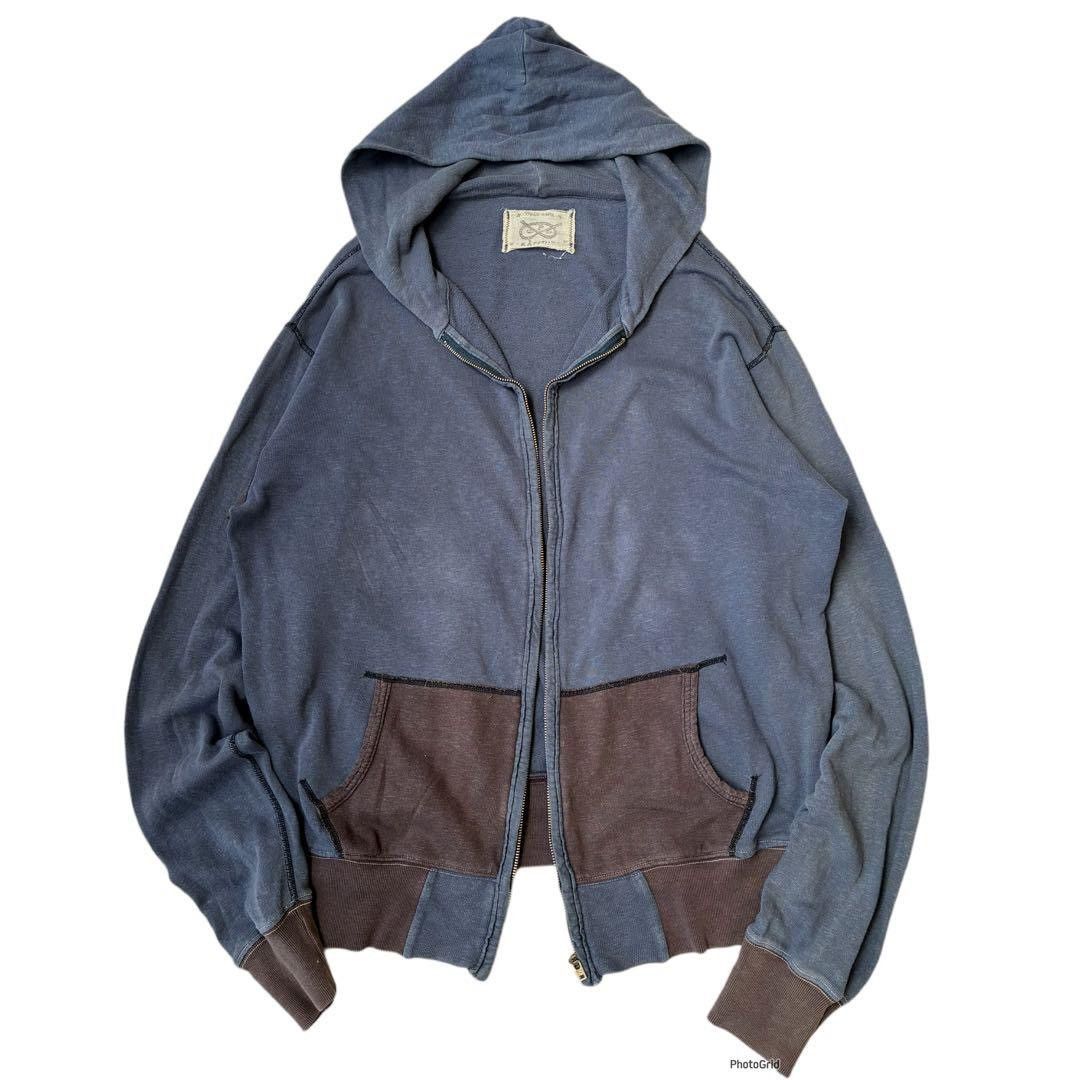 Kapital Kapital 2 TONES French Terry Zip up hoodie Size US L / EU 52-54 / 3 - 1 Thumbnail