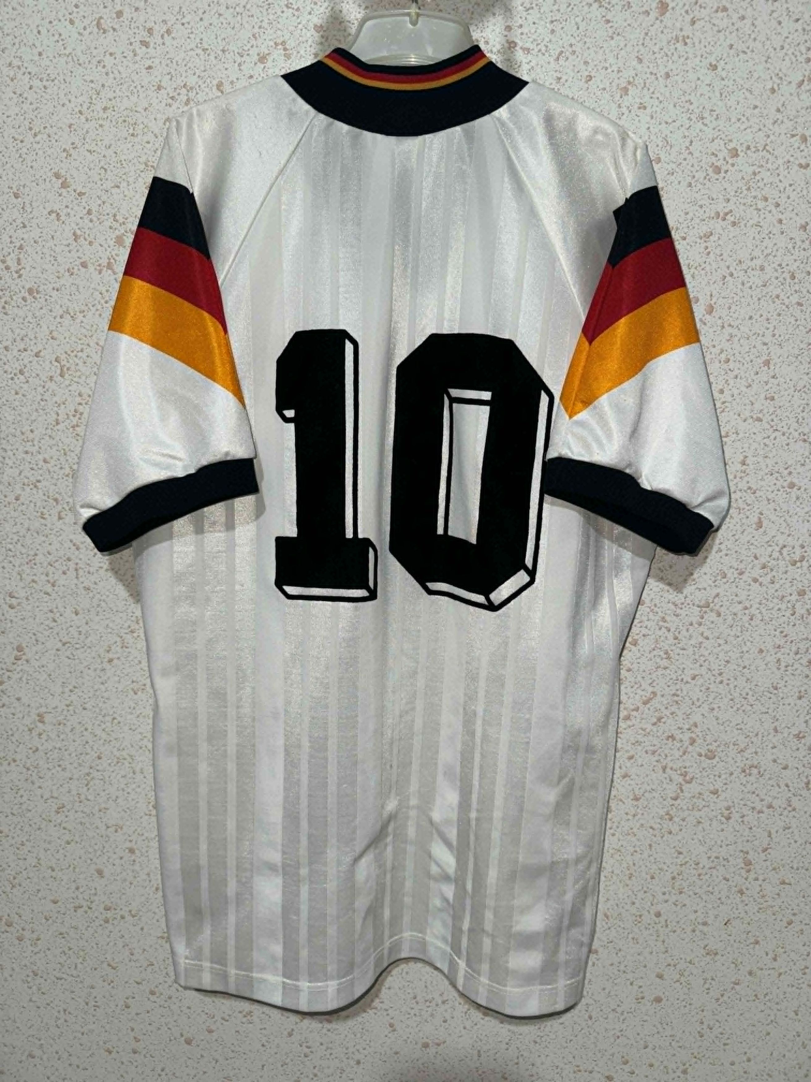 Adidas Germany 1992/94 Home Shirt Player Issue #10 Adidas Size US M / EU 48-50 / 2 - 2 Thumbnail