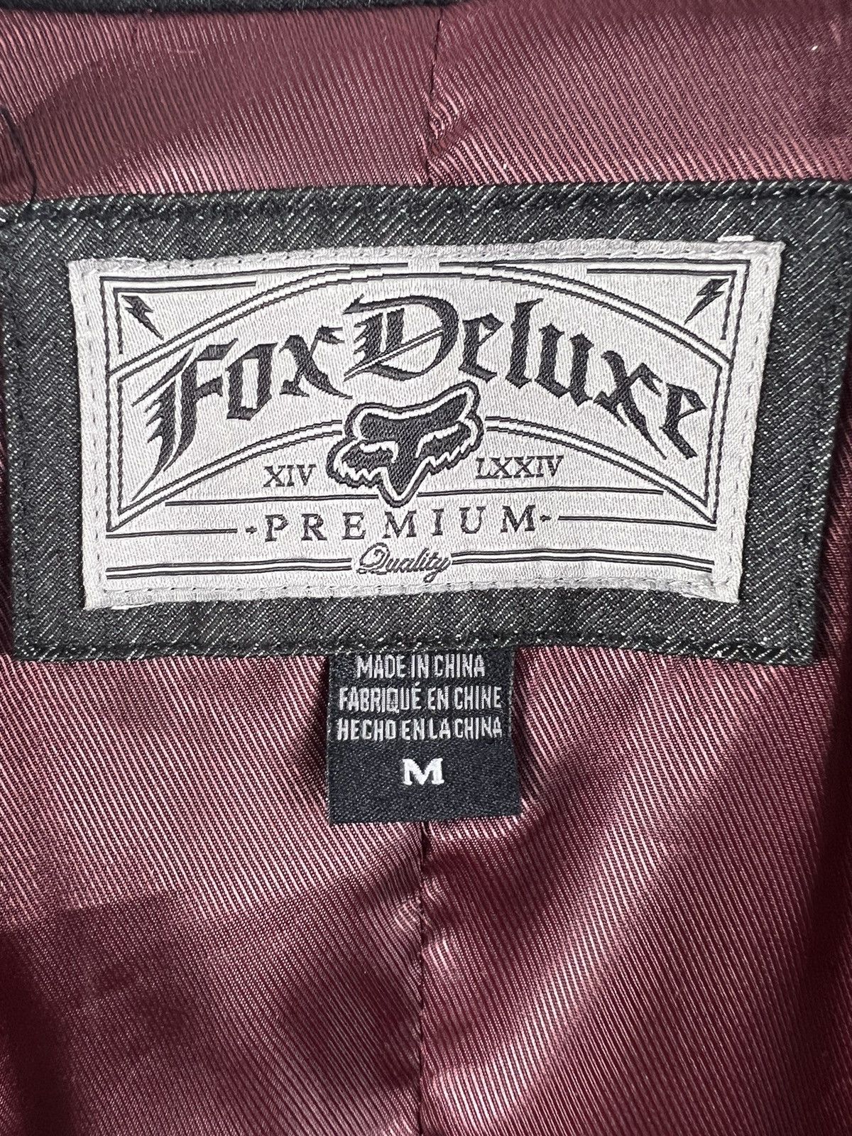 Fox Racing 🔥 FOX DELUXE herringbone heavy jacket - M Size US M / EU 48-50 / 2 - 8 Thumbnail