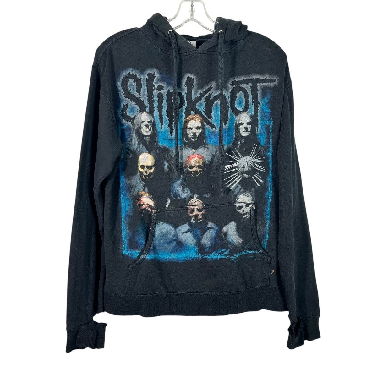 Vintage Y2K 2005 Vintage Slipknot AOP Hoodie Small Goth Corey Taylor Size US S / EU 44-46 / 1 - 1 Thumbnail