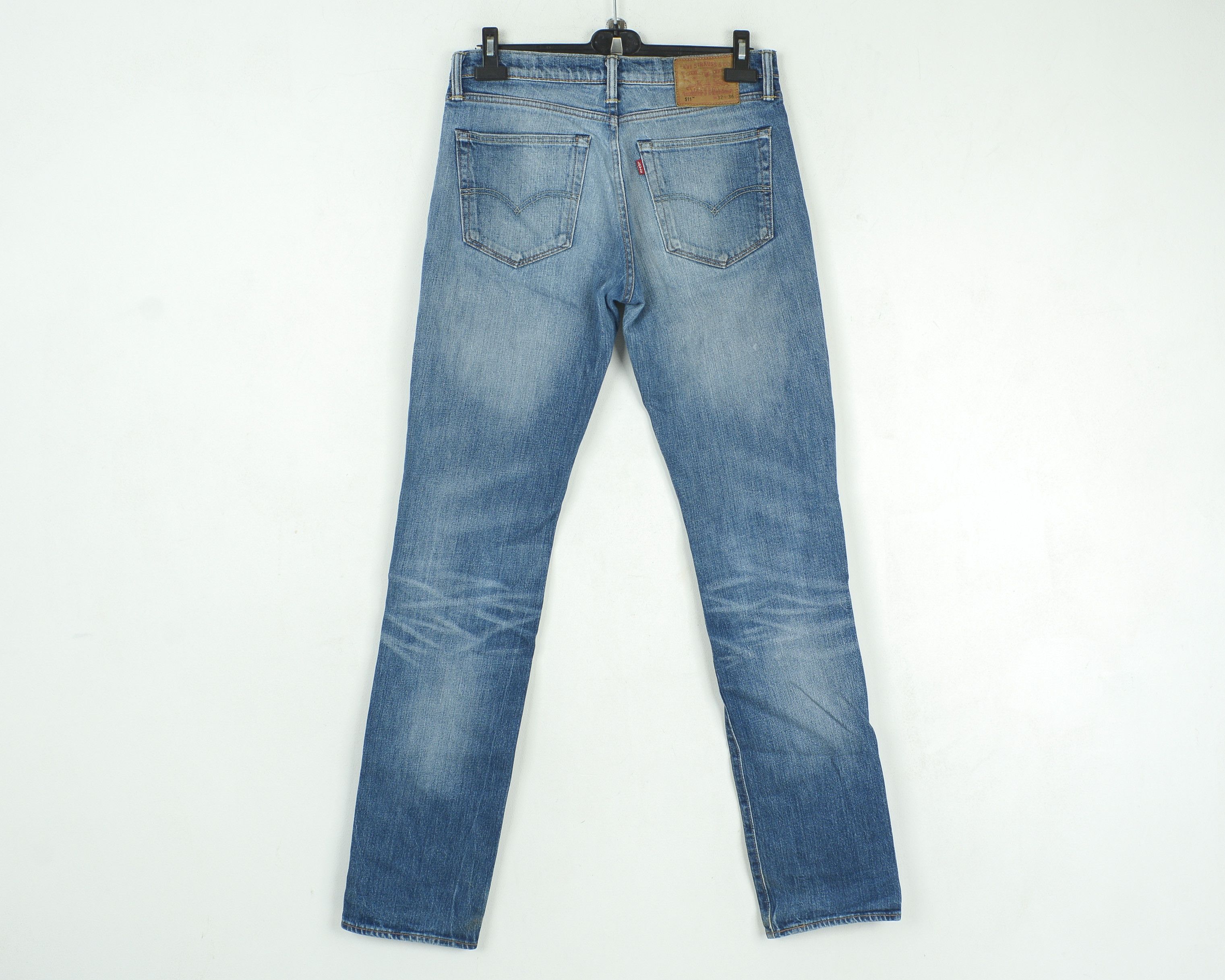 Levi's White Oak Cone denim Men 511 W32 L36 Slim Jeans Trousers Size US 32 / EU 48 - 4 Thumbnail