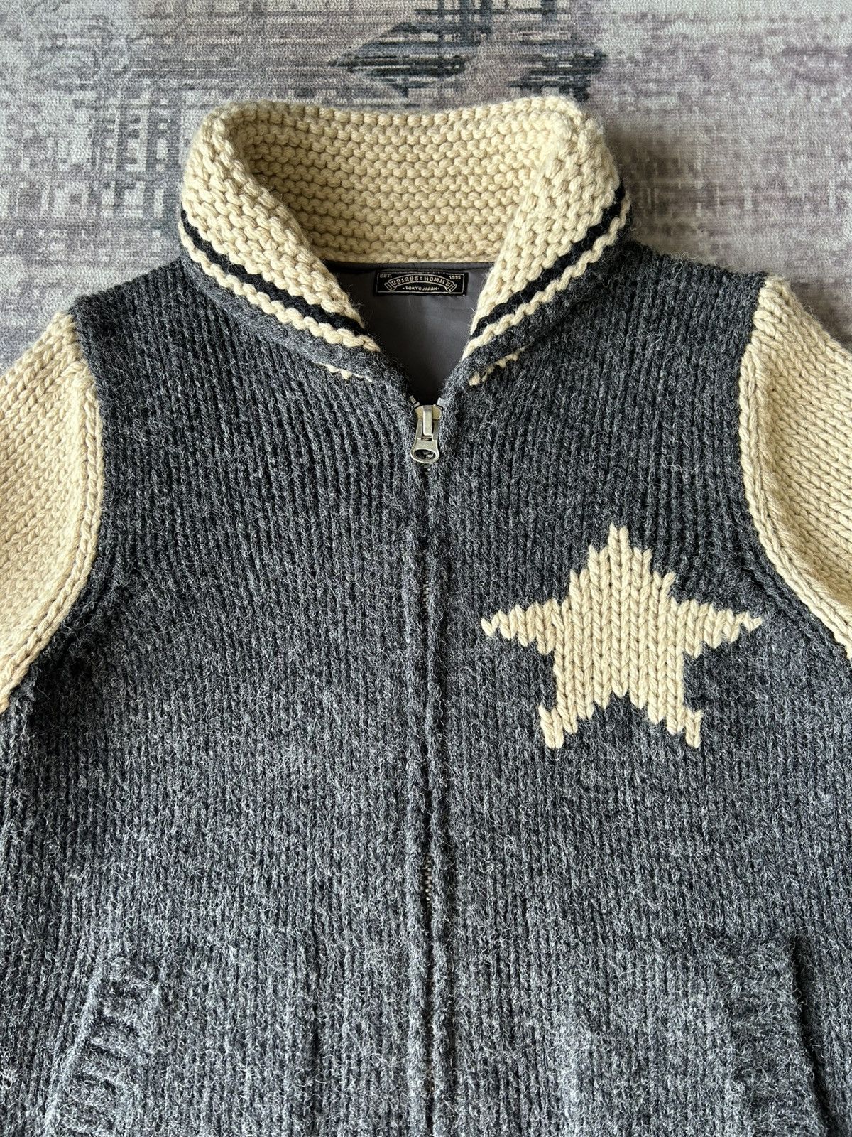 291295=Homme 291295 Homme Puffer Wool Jacket Size US S / EU 44-46 / 1 - 4 Thumbnail