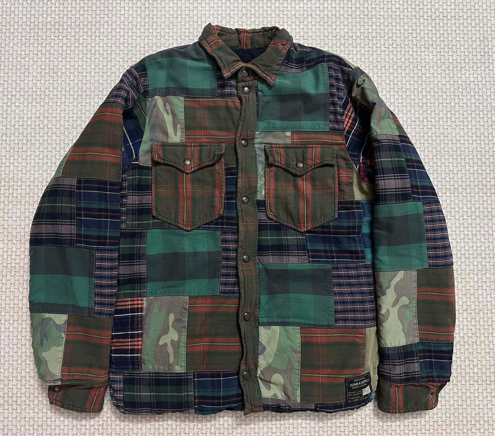 Denim & Supply Ralph Lauren Ralph Lauren RRL Denim Supply Quilted Jacket Size US S / EU 44-46 / 1 - 1 Thumbnail
