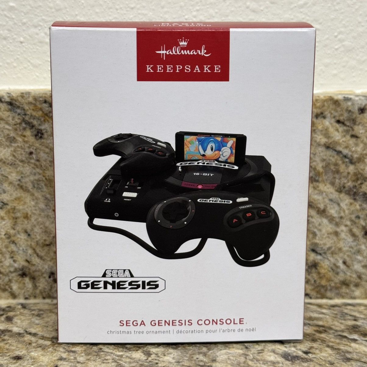 Vintage 2022 Hallmark Keepsake Sega Genesis Light & Sound Ornament Size ONE SIZE - 1 Thumbnail