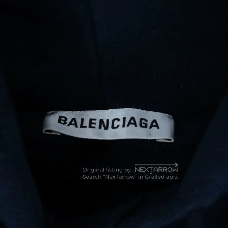 Balenciaga Balenciaga Letter printed casual hooded sweatshirt Size US S / EU 44-46 / 1 - 3 Thumbnail