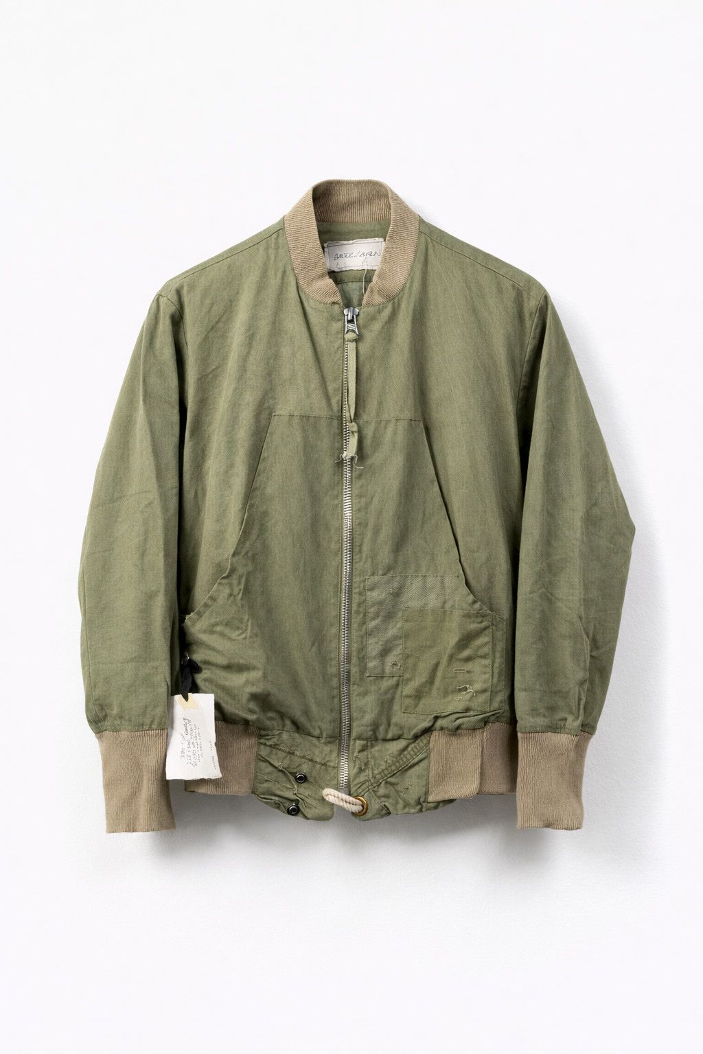 Greg Lauren Army tent zip front bomber studio with pockets Size US S / EU 44-46 / 1 - 1 Thumbnail