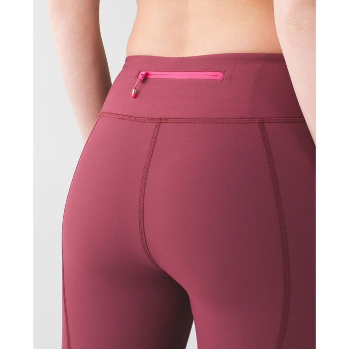 Lululemon Lululemon Tight Stuff Tight Wine Berry Size 6 Ankle