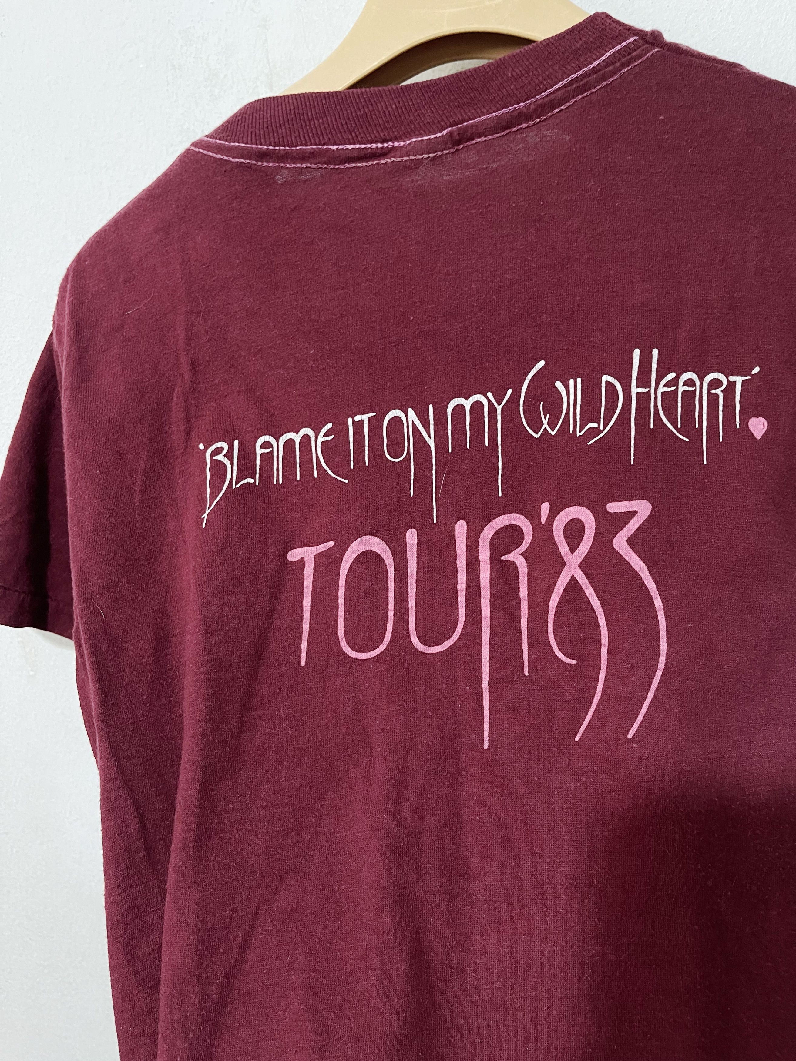 Band Tees × Vintage Vintage 1983 Stevie Nicks Shirt Size US XXS / EU 40 - 4 Thumbnail