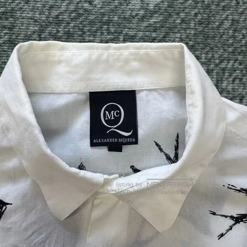 Alexander McQueen Alexander McQueen Men's Long Sleeve Print Shirt . Size US M / EU 48-50 / 2 - 2 Thumbnail