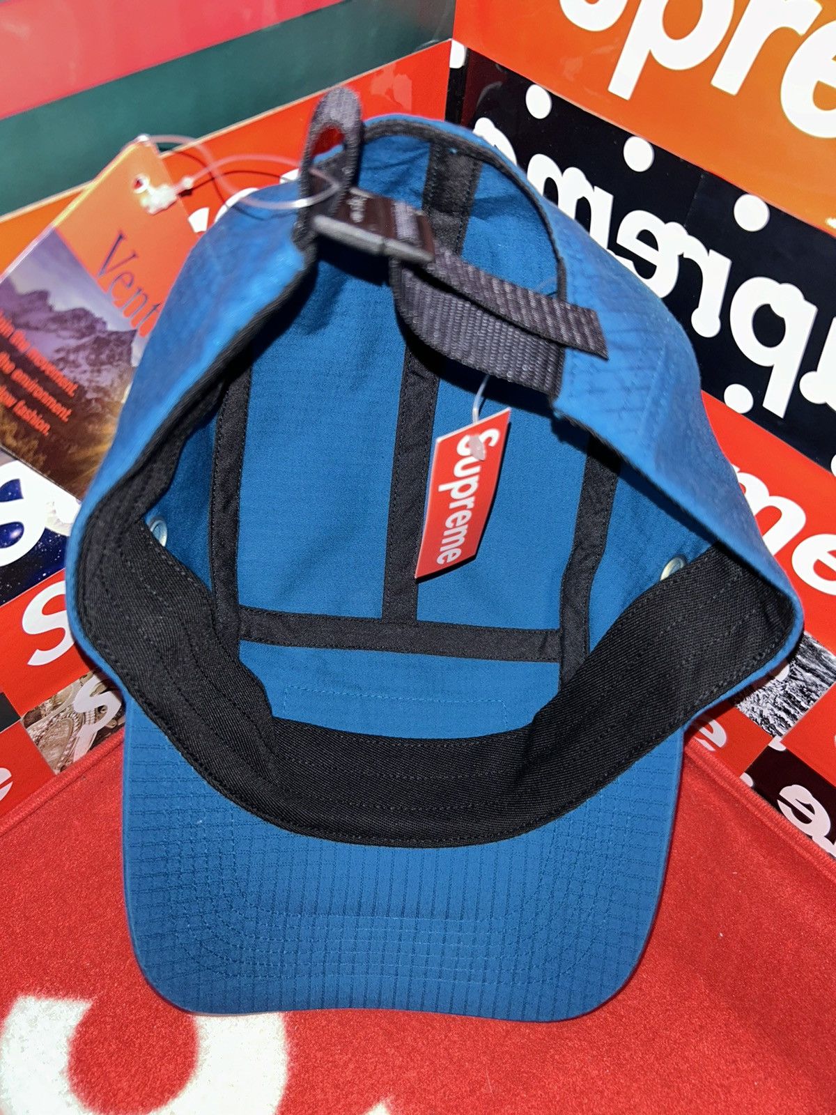 Supreme Supreme x Ventile Camp Cap Teal SS23 NEW WITH TAGS Size ONE SIZE - 7 Thumbnail