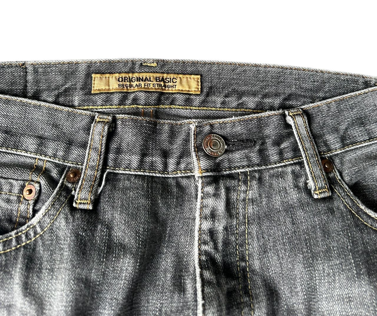 Uniqlo uniqlo rusty wash denim jeans size 30 Size US 30 / EU 46 - 3 Thumbnail