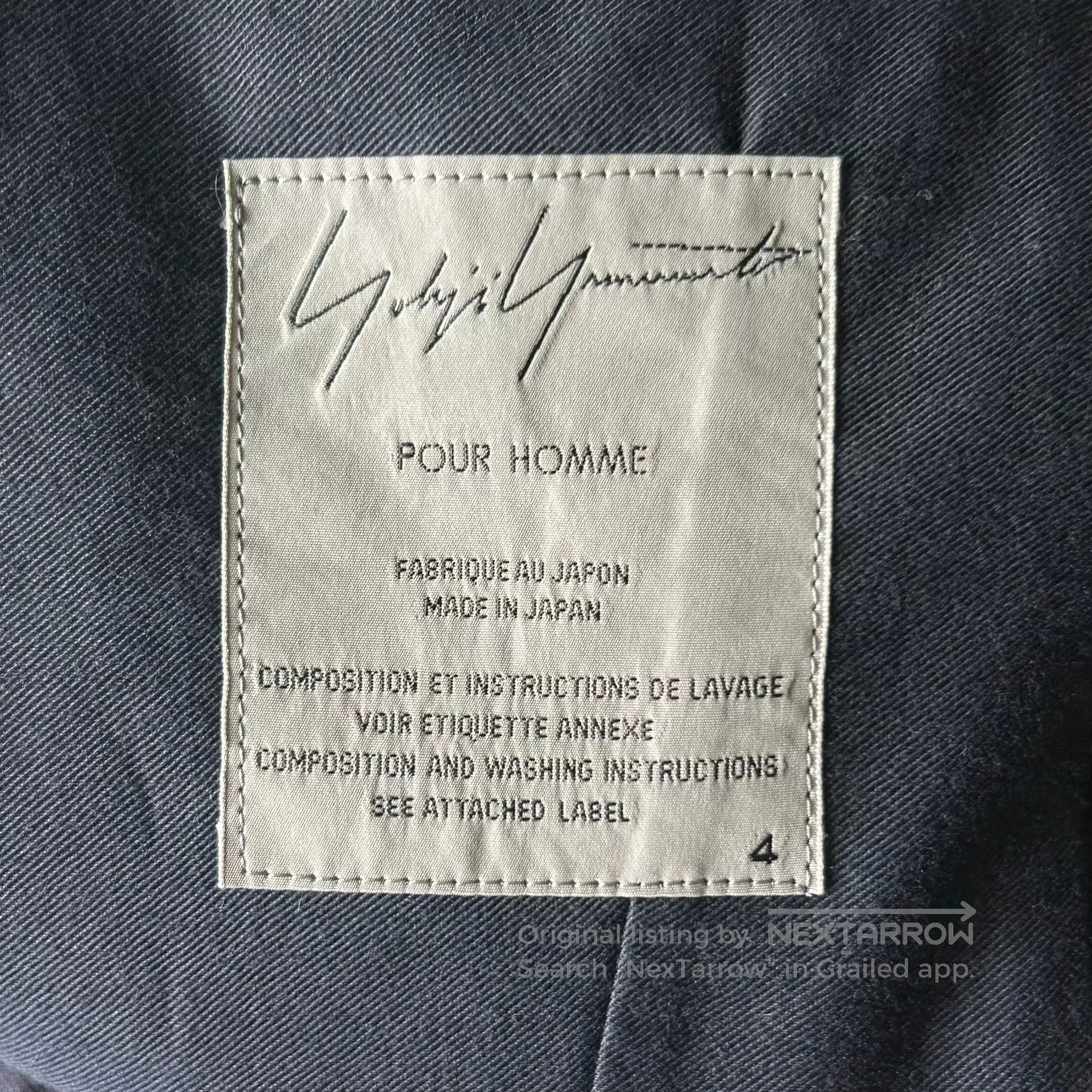Yohji Yamamoto yohji yamamoto 1. Size US M / EU 48-50 / 2 - 7 Thumbnail