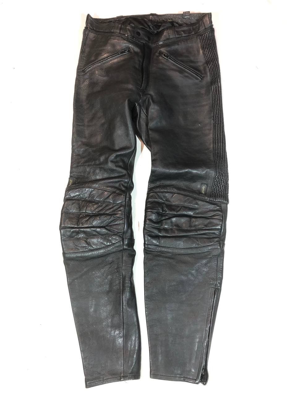Genuine Leather Polo Racing Moto Leather Pants Black Size US 32 / EU 48 - 1 Thumbnail